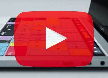 Adobe Premiere Keyboard Covers for MacBook and iMac