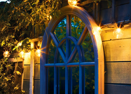 4lite Antheia Solar IP44 Festoon Outdoor String Lights - 3m