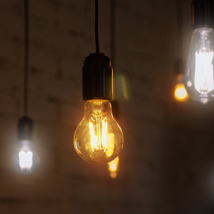 4lite WiZ Connected A60 Filament Amber WiFi LED Smart Bulb - E27 Large Screw