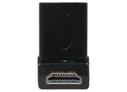 Maplin Adjustable Angle HDMI Male to HDMI Female Adapter - Black