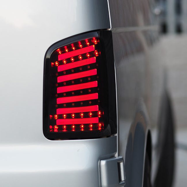 For VW T5 & T5.1 Transporter LED Rear Lights MK2 Barndoor (2003–2015) | Van-X