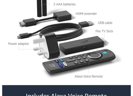 Amazon Fire TV Stick HD – Alexa Voice Remote, HD Streaming
