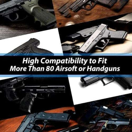 Amomax Per-Fit Adjustable Universal  Multi-Fit Holster (Left Handed)