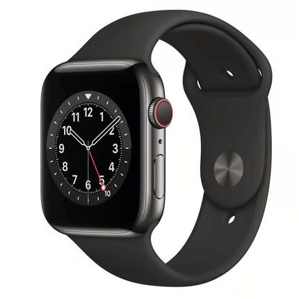 Refurbished Apple Watch Series 6 44mm Cellular Stainless Steel | Unlocked