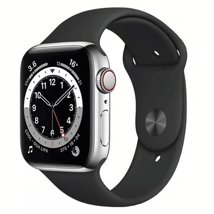 Refurbished Apple Watch Series 6 44mm Cellular Stainless Steel | Unlocked