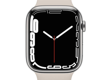 Refurbished Apple Watch Series 7 45mm Cellular Stainless Steel | Unlocked