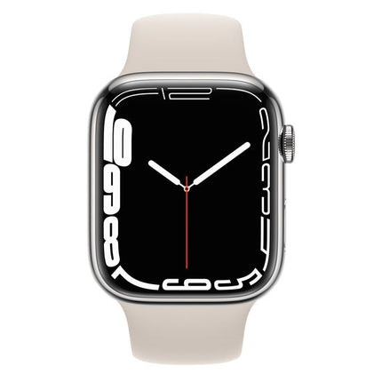 Refurbished Apple Watch Series 7 45mm Cellular Stainless Steel | Unlocked