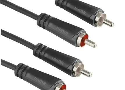 Hama Twin Phono RCA to Twin Phono RCA Audio Cable