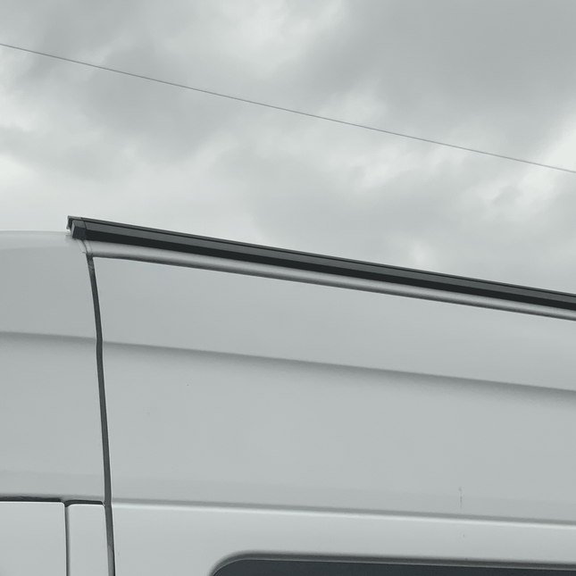 For Mercedes Sprinter / Dodge Sprinter Black Awning Rails – Drive-Away & Reimo Compatible | Van-X