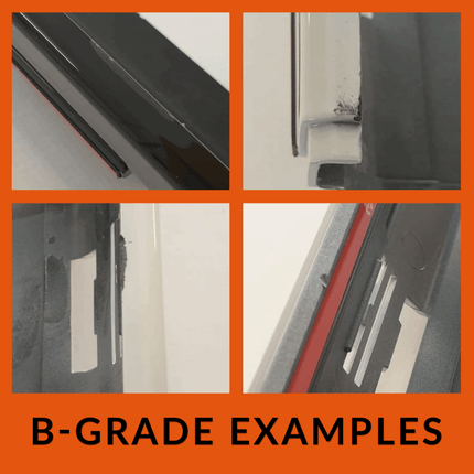 For VW T6 SWB Side Skirts Candy White Plastic Painted and Ready to Fit (B-Grade)