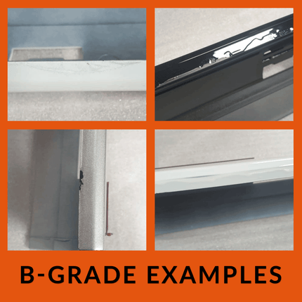 For VW T5, T5.1 LWB Side Skirts Deep Black Plastic Painted and Ready to Fit (B-Grade)