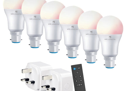 4lite WiZ Connected Smart Lighting B22 Multicolour Starter Kit