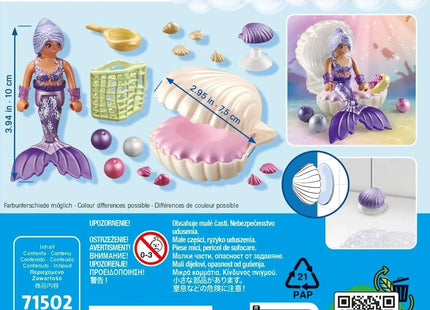 Playmobil Princess Magic 71502 Mermaid with Pearl Seashell