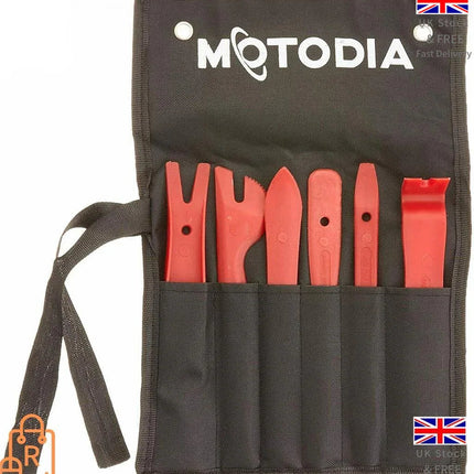 Car Trim Removal MotoDia 6PC Six Piece Door Panel and Moulding Set