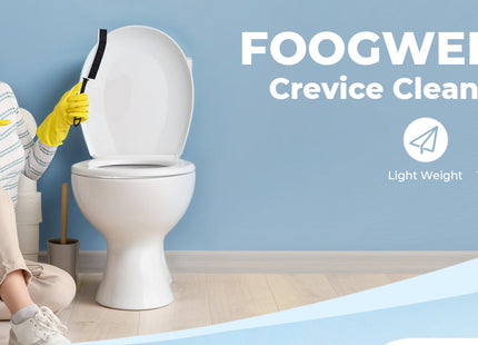 Crevice Cleaning Brush Set Hard Bristle for Grout Kitchen Bathroom 6pcs FOOGWEE