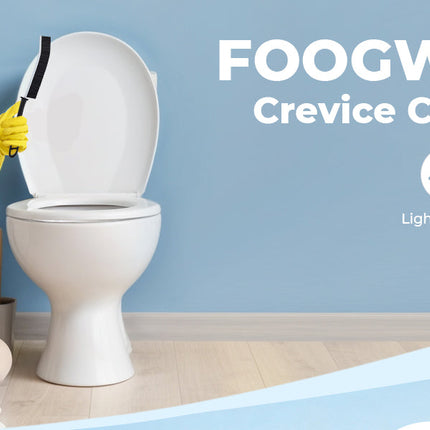 Crevice Cleaning Brush Set Hard Bristle for Grout Kitchen Bathroom 6pcs FOOGWEE