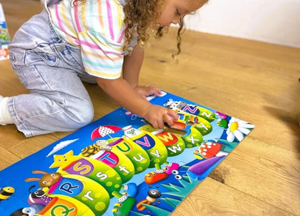 Long & Tall Puzzle ABC Caterpillar Letters