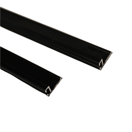 Van-X Barn Door Curtain Rails – 2x L-Shaped (90°) Rails for Van Curtain Kit Replacements or Spares