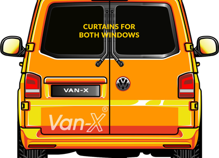 For Vauxhall Vivaro Window Curtains Eco-Line Grey – Van Window Curtains | Van-X