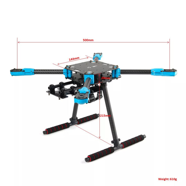HolyBro X500 V2 500mm ARF Hacker Quadcopter Drone Platform
