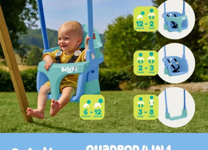 TP Forest Acorn Growable Swing Set with Bluey Quadpod