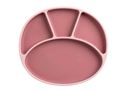 Bibado Silicone Suction Divider Plate - Blush
