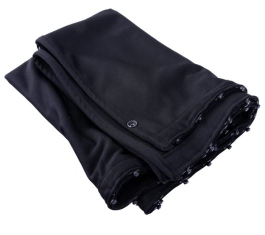 For Peugeot Boxer Premium Window Curtain - Black/Black - Custom Bundle Option | Van-X