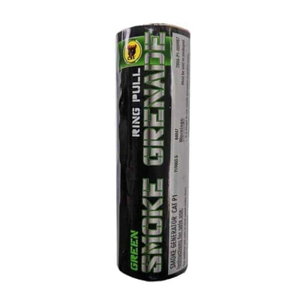 Black Cat Ring pull smoke grenade (Green)