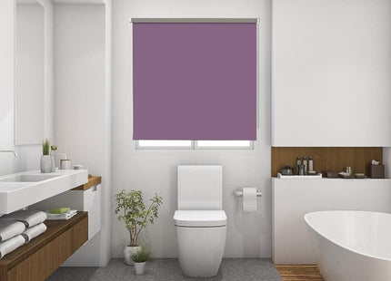 Blackout Waterproof Roller Blind Thermal UV Protection 104x183cm LUCKUP