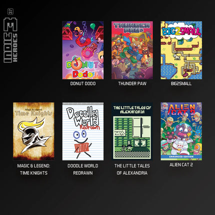 Evercade Indie Heroes Collection 3 – BLAZE Cartridge