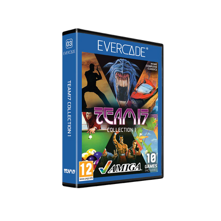 Evercade Team 17 Amiga Collection 1 – BLAZE Cartridge