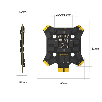 Iflight Borg 60R ESC (4S-8S)