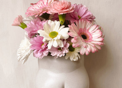 Handcrafted Bum Shaped Vase