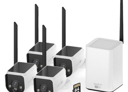Swann MaxRanger4K Solar Long Distance Wireless Security System