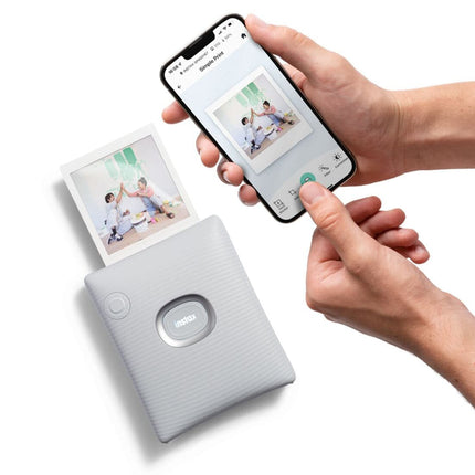 Fujifilm Instax Square Link Wireless Smartphone Photo Printer - White