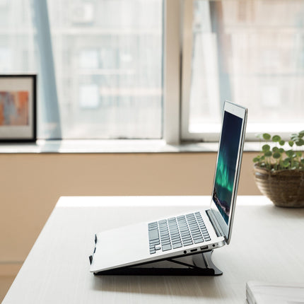 ProperAV Steel Construction Laptop or Tablet Stand with 5 Adjustable Settings