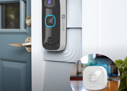 Swann 4K Smart Wireless Video Doorbell & Chime
