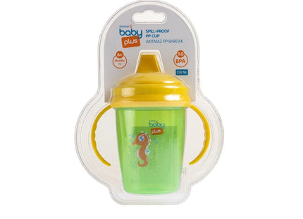 baby plus Non-spill PP Cup 230ml Assorted