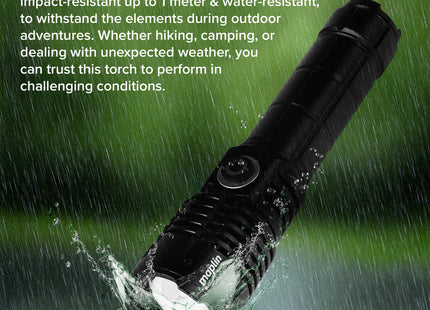 Maplin LED 600 Lumens Lithium Rechargeable Torch