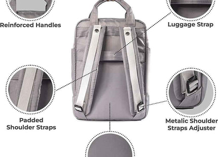 Eco Friendly Rucksack Backpack Waterproof for Laptop & Casual Outdoor Travel KEY