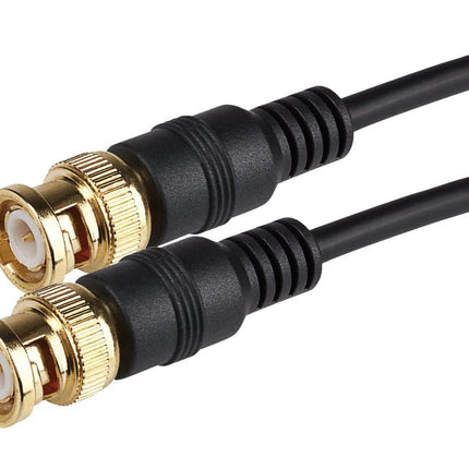 Maplin BNC Male to BNC Male Coaxial Cable - Black, 1.5m