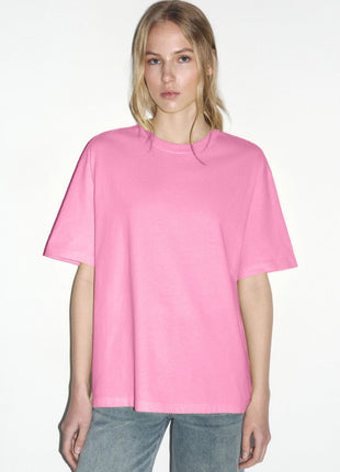 Arrival Cotton Crew-Neck Solid-Color Versatile T-Shirt