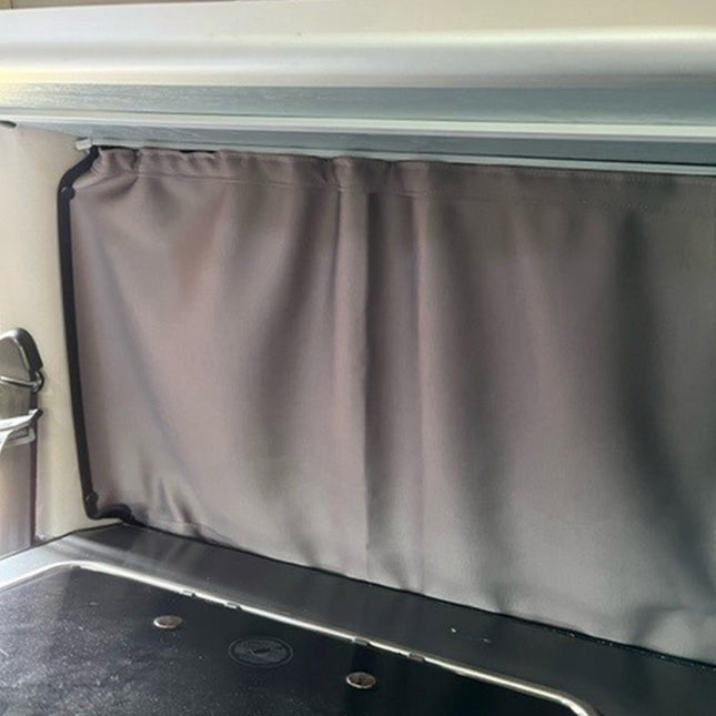For VW Caddy Premium 1 x Side Rear Quarter Window Curtains Van-X
