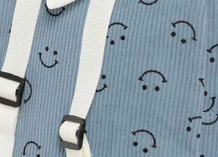 HelloBaby Smiley Velvet Kids Bag (One Size)