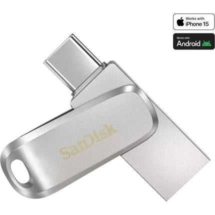 SanDisk 64GB Ultra Dual Drive Luxe USB-A / USB-C 3.2 Flash Drive