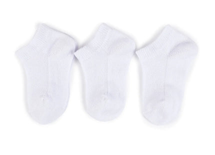 HelloBaby 3 Pack Plain Ankle Baby Socks (Newborn to 4-5 Years)