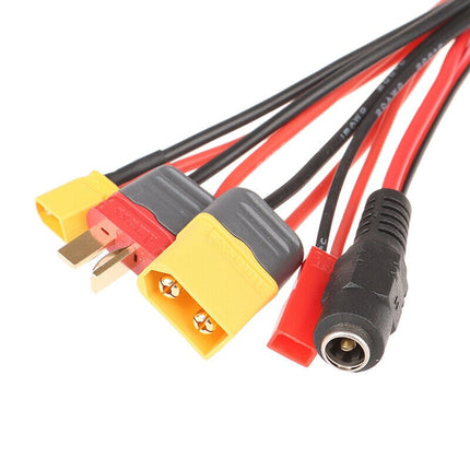 XT60 to XT60 XT30 DC5.5 T-Plug Charger Adapter Cable