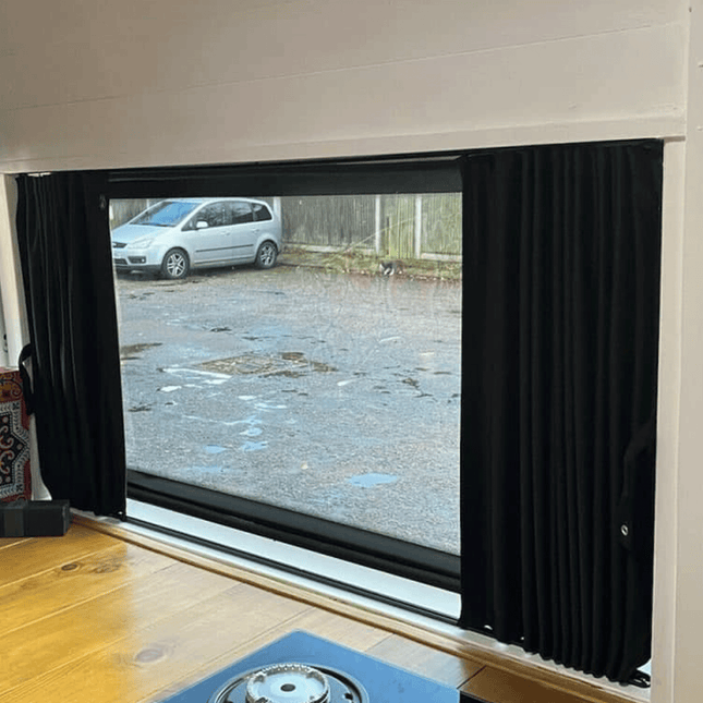 For Peugeot Boxer Premium 2 x Side Window Curtains | Van-X