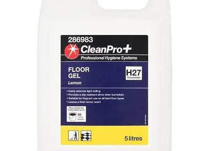 CleanPro+ Floor Gel Lemon 5 Litres