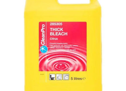 CleanPro Thick Bleach Citrus 5 Litres